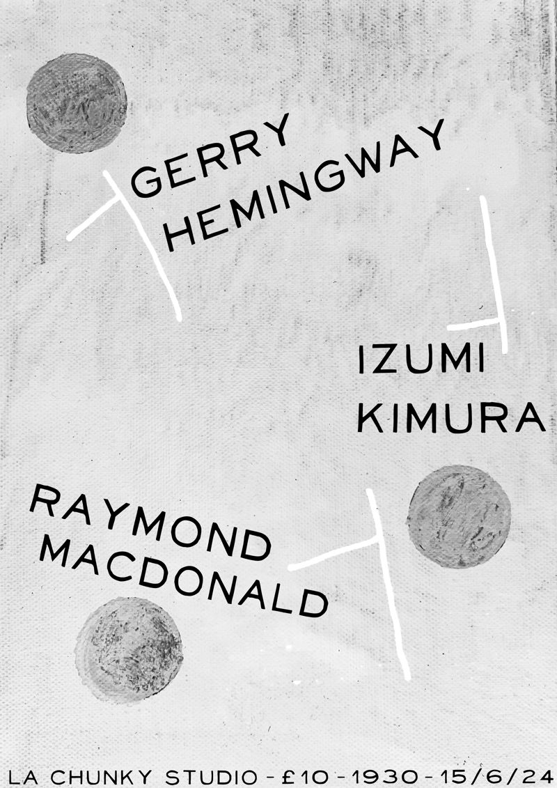Gerry Hemingway, Izumi Kimura, Raymond MacDonald