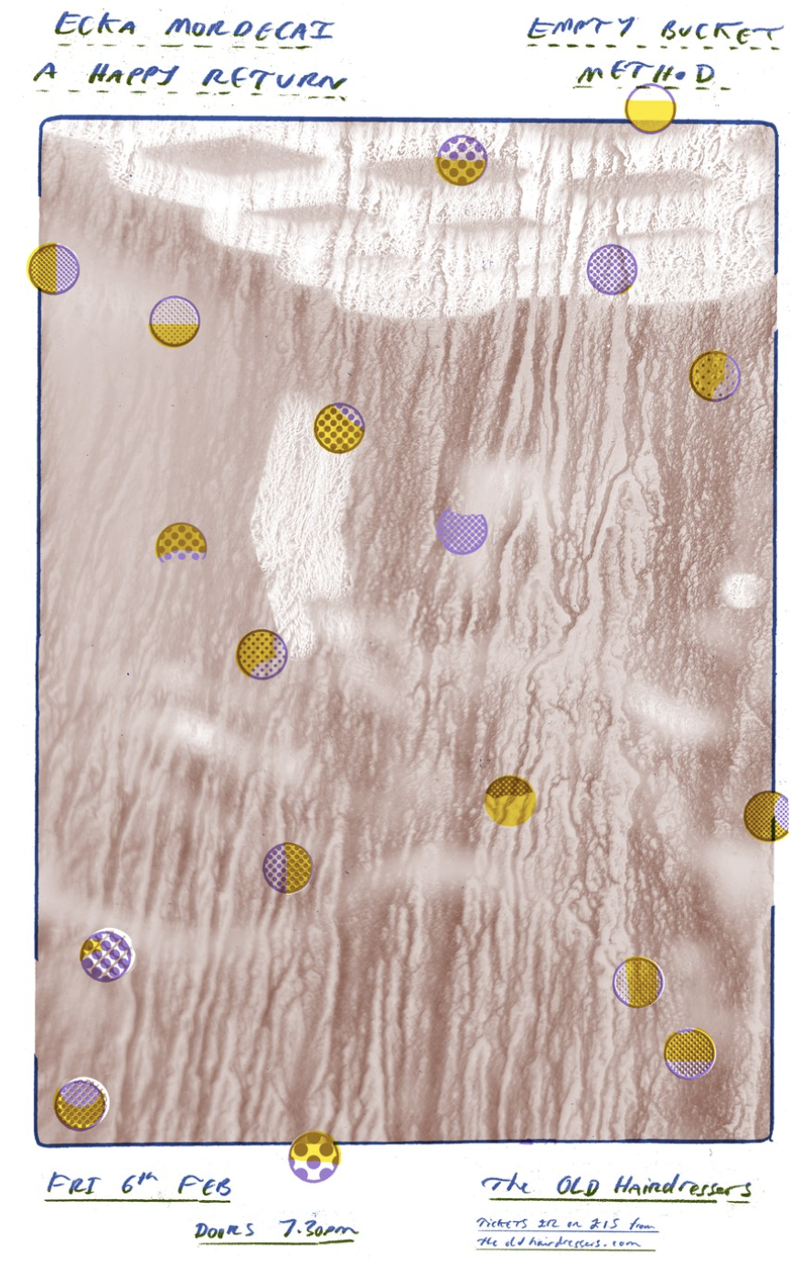 Ecka Mordecai, A Happy Return, Empty Bucket Method