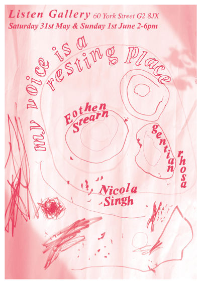 Nicola Singh, gentian rhosa, Eothen Stearn, Carle Gent