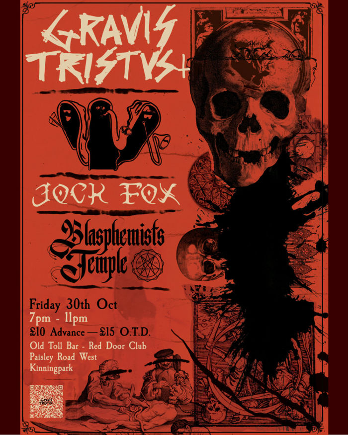 2026-10-30 Samhain Sonic Ritual - Gravis Tristus + AKU / Blasphemists Temple / Jock Fox