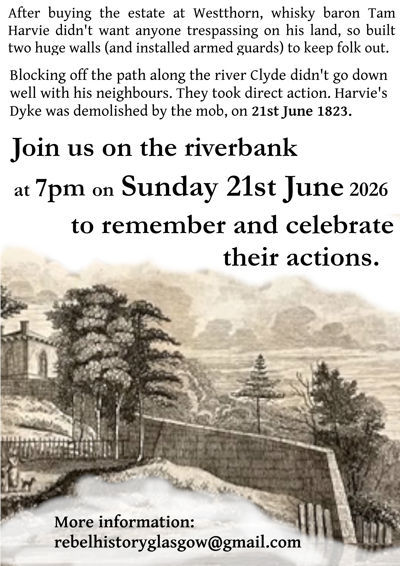 Harvie's Dyke anniversary event