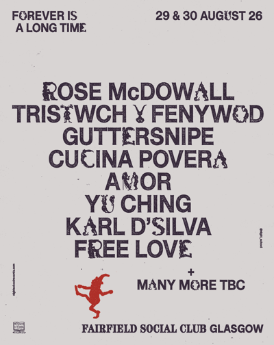 Forever Is A Long Time: A Festival Celebrating 15 Years of Night School Records