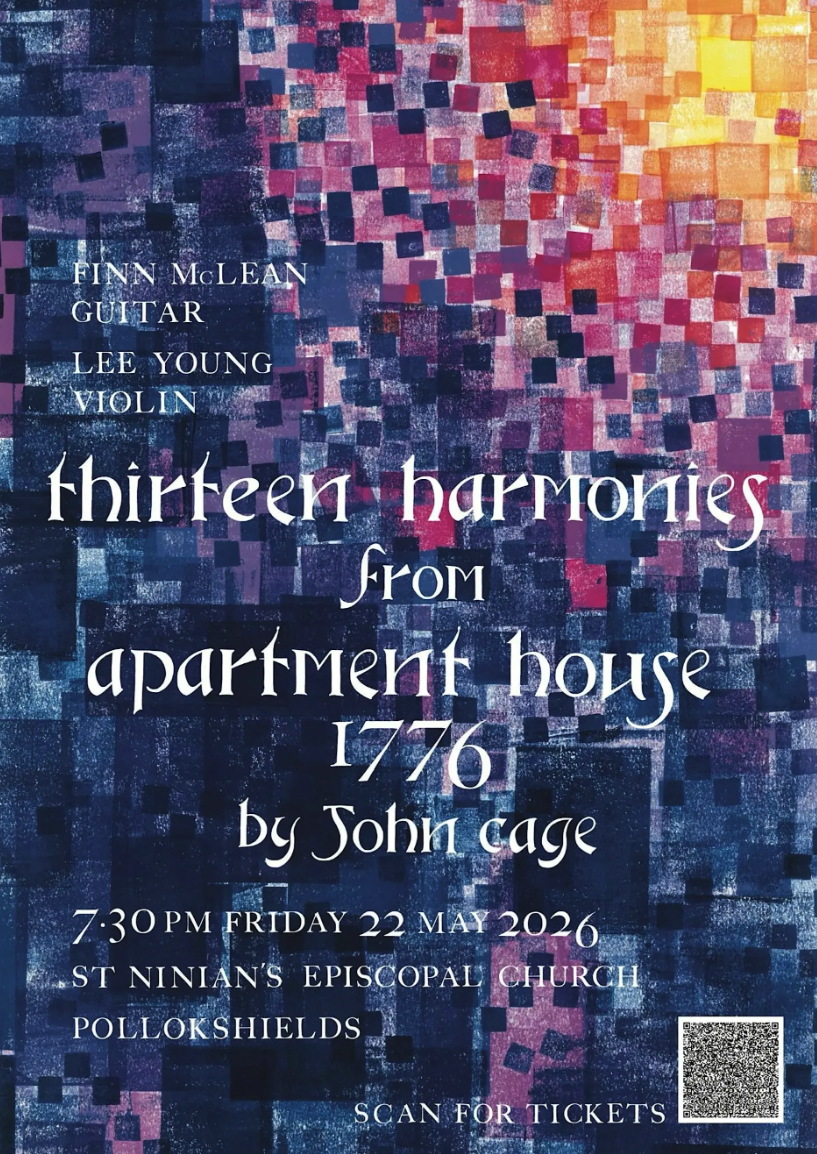 JOHN CAGE - Harmonies from Apartment House 1776