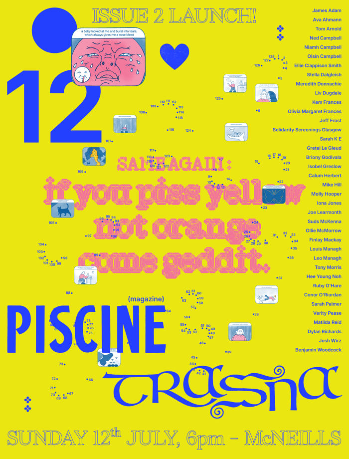 2026-07-12 Piscine x Trasna: Issue 2 Launch