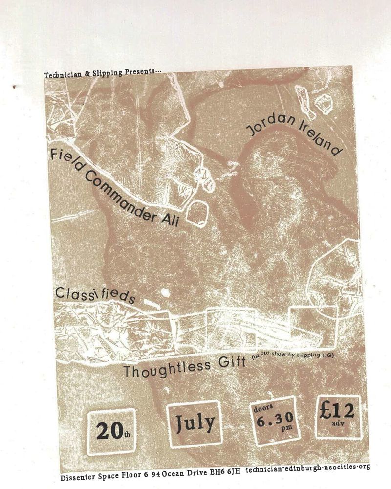 2026-07-20 Field Commander Ali, Jordan Ireland, Classifieds, Thoughtless Gift (1)